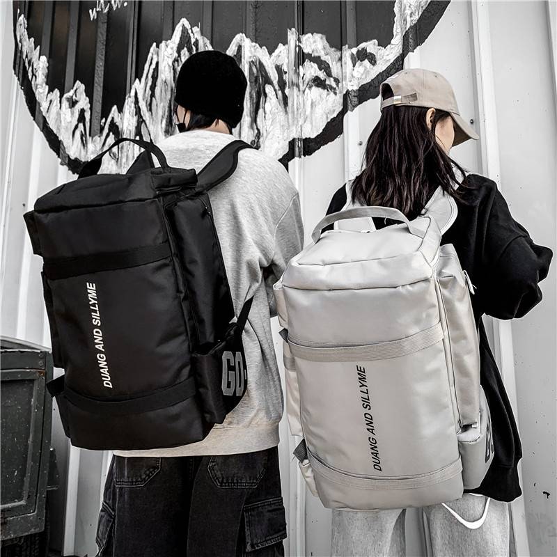 Backpack Men's Backpack Wet Wet Separation Travel Bags Large -capacity Sports Training Ski Fitness Bags Shoulder Crossbody Bag