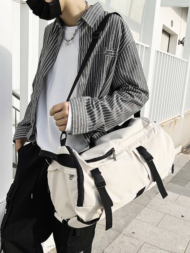 Multifunctional travel backpack Large -capacity messenger bag Men's fitness luggage backpack Miscale travel college student schoolbags