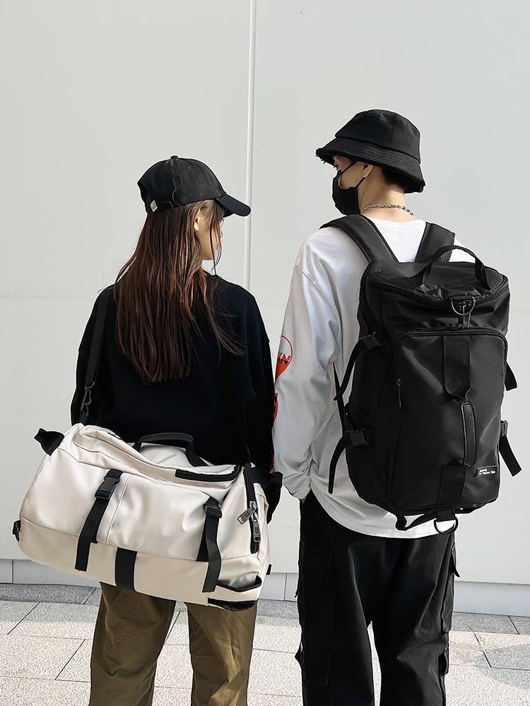 Multifunctional travel backpack Large -capacity messenger bag Men's fitness luggage backpack Miscale travel college student schoolbags