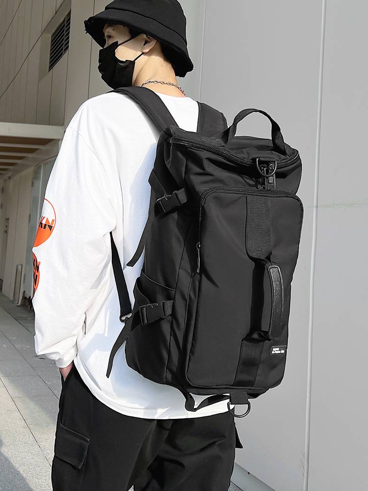 Multifunctional travel backpack Large -capacity messenger bag Men's fitness luggage backpack Miscale travel college student schoolbags
