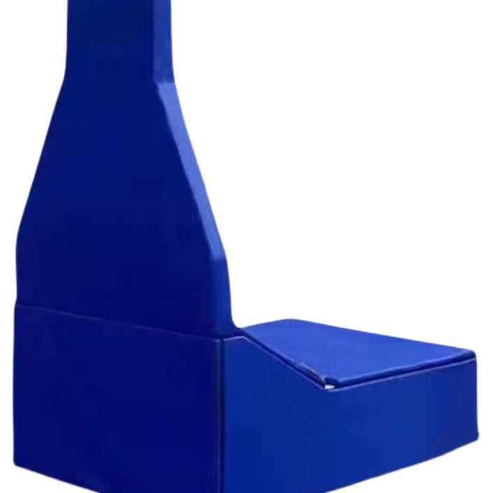 Collision protection, holster protection, sponge-packed, round-barrelled, specialized safety pillar