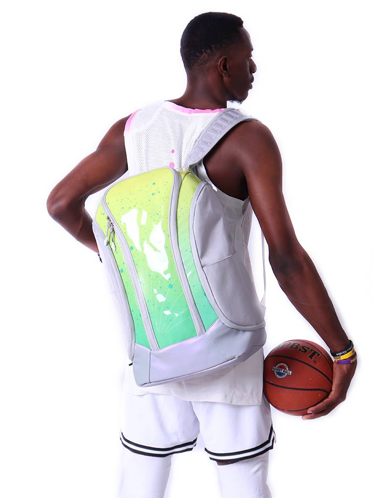 MIDIAN American Basketball Backpack Training Package Large -capacity Sports Backpack Backpack Barbares Male Student Basketball Package