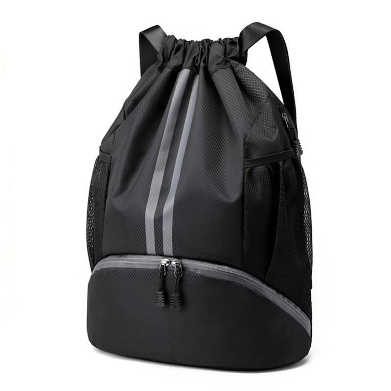 2 striped black basketball