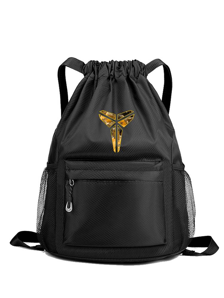 Customized blue ball bag basketball bag dry wet wet separation swimming bag waterproof storage bag drawing rope bare bag sports fitness bag