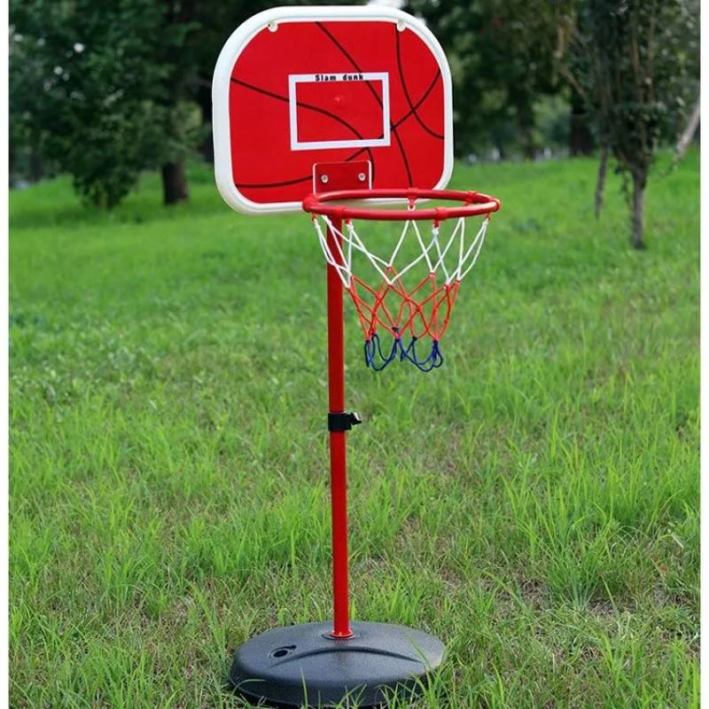 Children's basketball rack toy can be lifted and filled the ball frame 1 1 3 -year -old 2 baby 4 balls 5 boys indoor home 6