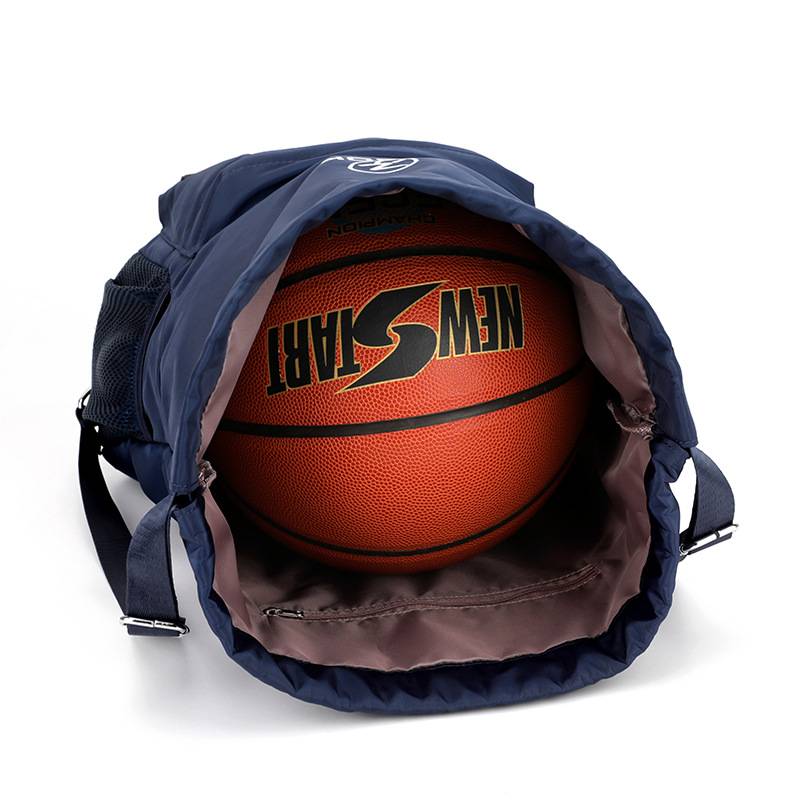Beam Pocket Pumping Backpack Men's Women's Sports Basketball Training Pack Large -capacity Travel Portable Basketball Basket Basketback