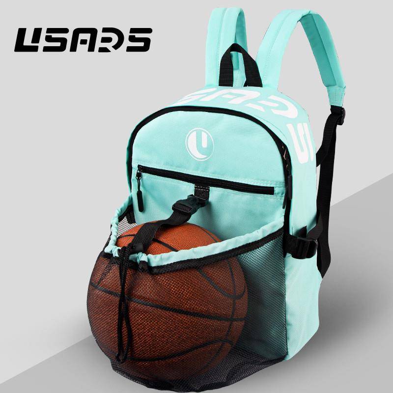 Basketball bag collection bag ball bag training equipment children's football volleyball network pocket backpack sports student backbone school bag