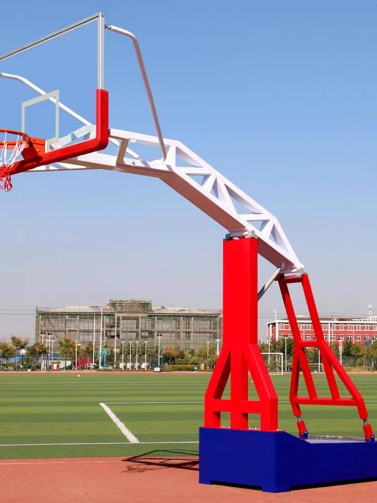 Basketball -outdoor adults can upgrade basketball rack youth standard indoor and outdoor competition training can move