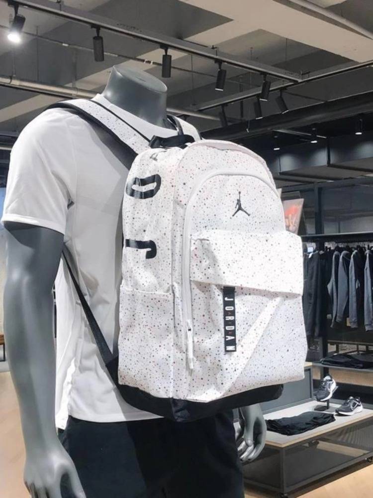 Outdoor large -capacity pairs bag campus female student schoolbag men's beautiful sports basketball computer backpack trend travel