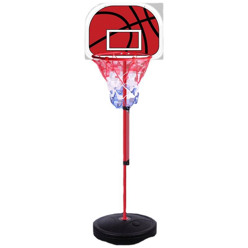 Children's basketball rack -free suspension suspension -lift indoor outdoor iron frame shooting rack mobile sports equipment
