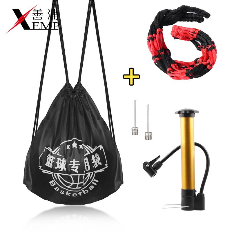 J_ Basketball bag Student portable sports training ball bouquet mouth drawing single -shoulder backpack shoes collection AA02