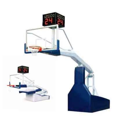 Indoor adult mobile basketball rack manual electric hydraulic basketball stand outdoor lifting professional competition basketball rack