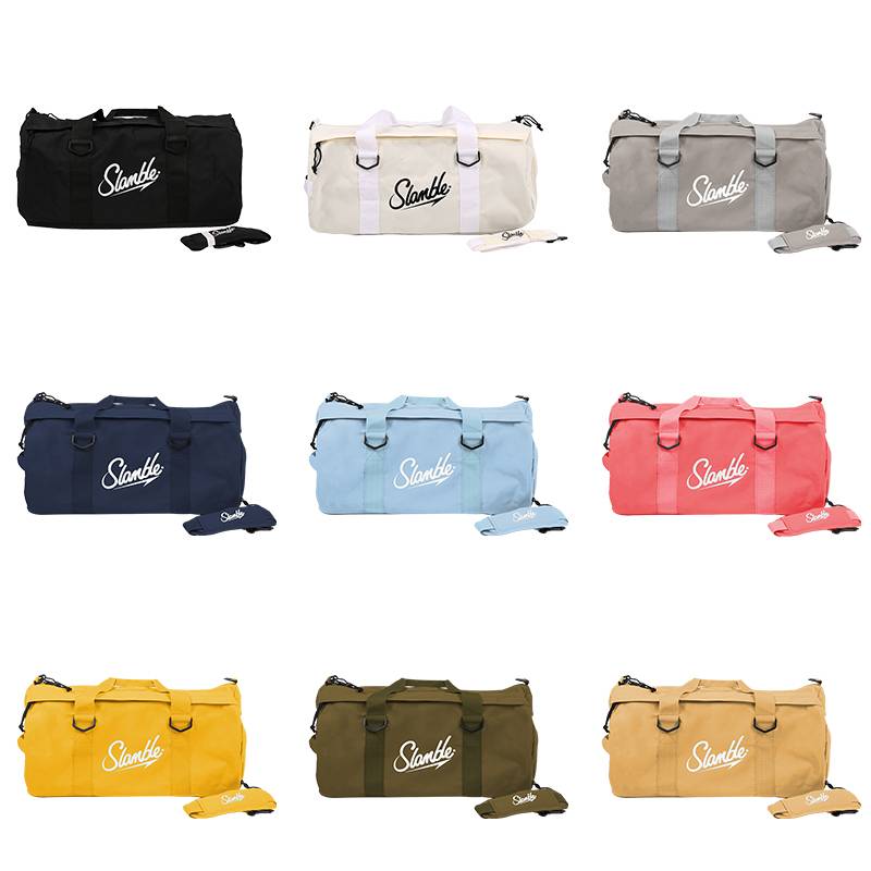 SLAMBLE multi -functional oblique shoulder basketball bucket large -capacity sports training fitness bag handbag