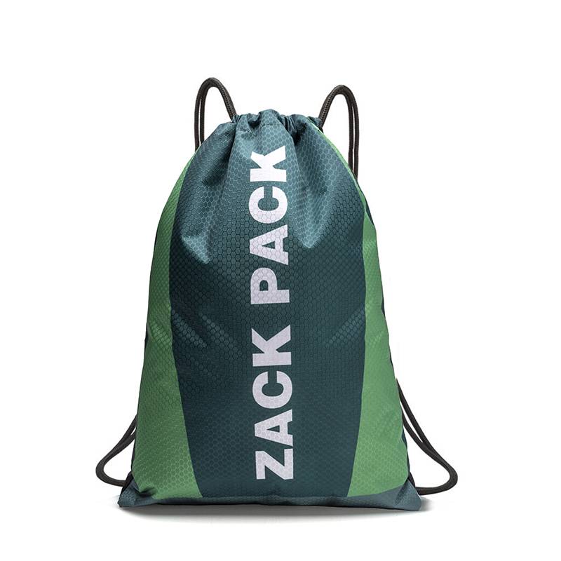 Custom LOGO Sports Split Backpack Waterproof Oxford Buns Bid Pocket Back Bookbag Printing