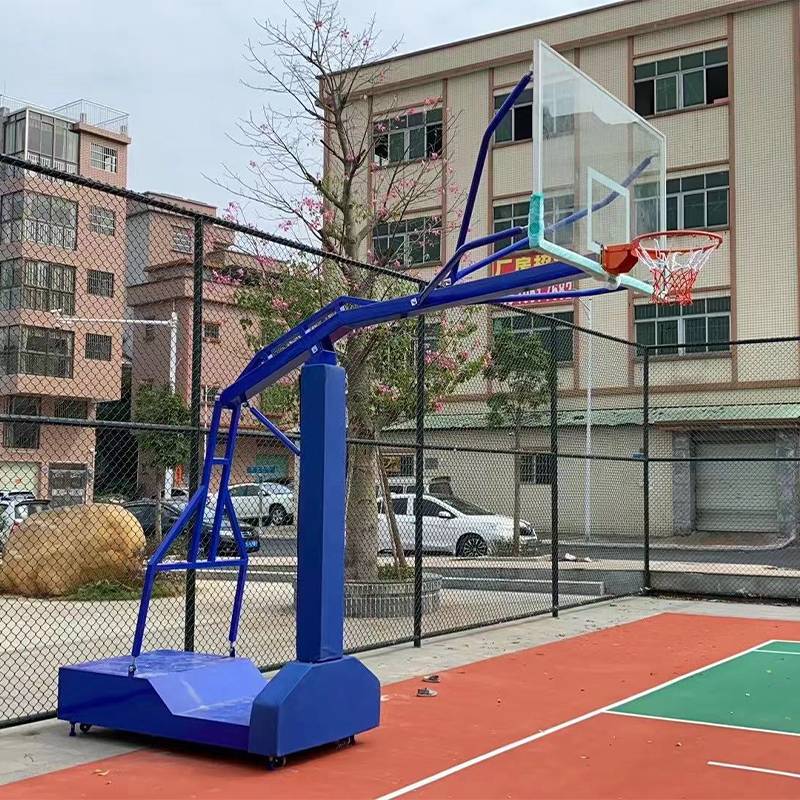 Can mobile outdoor adult national standard home standard outdoor park training competition standard box body school basketball basketball rack