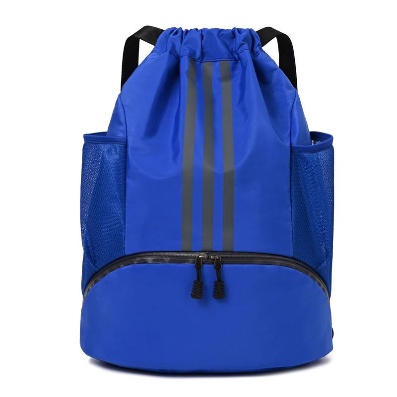 Basketball bouquet Pocket Pumping Rope Backpack Football Bag Large -capacity Storage Men and Women Training Bags Student Portable Bags
