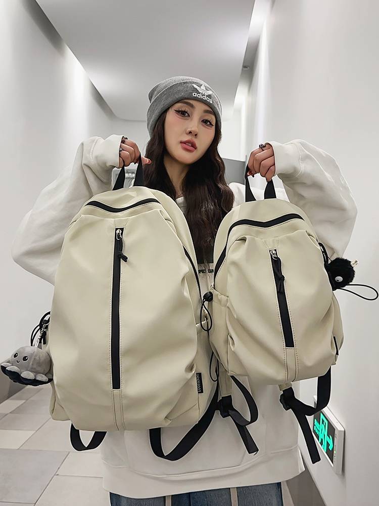 Small lightweight simple backpack female 2024 new fashion climbing men's leisure travel outdoor small backpack