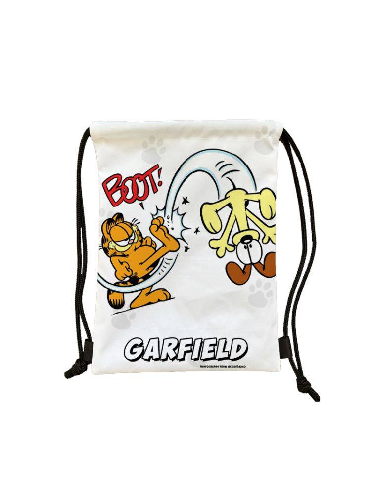 F Cartoon Garfield series waterproof beam storage bag high -shoulders high face value Portable large capacity basketball bag