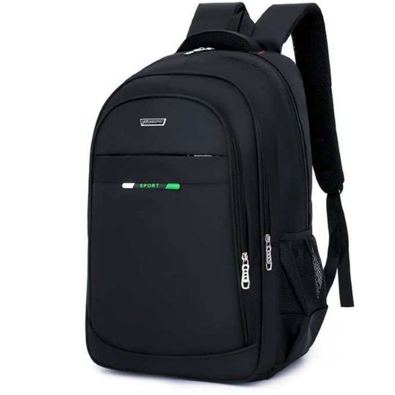 It's full black with green