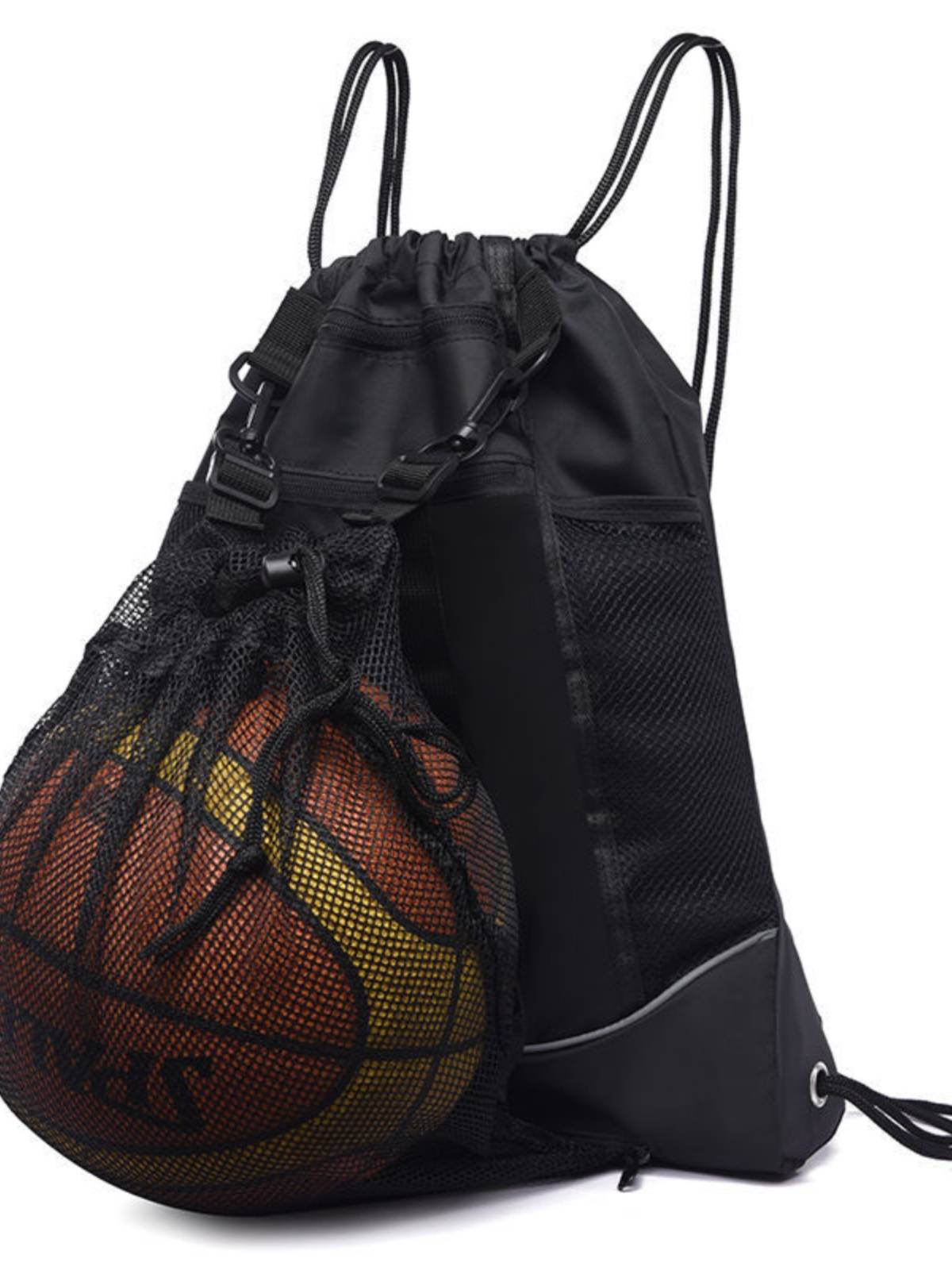 Beam Pocket Pulling Rope Backpack Men's Outdoor Travel Sports Backpack Basketball Football Training Pack Circuit Bag Customization