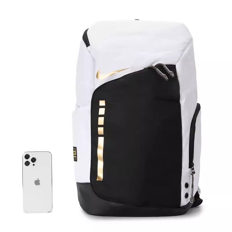 Nike Nike Men's Women's Basketball Elite Outdoor Tourist Large-capacity Basted Back Cushion Backpack DX9786-100