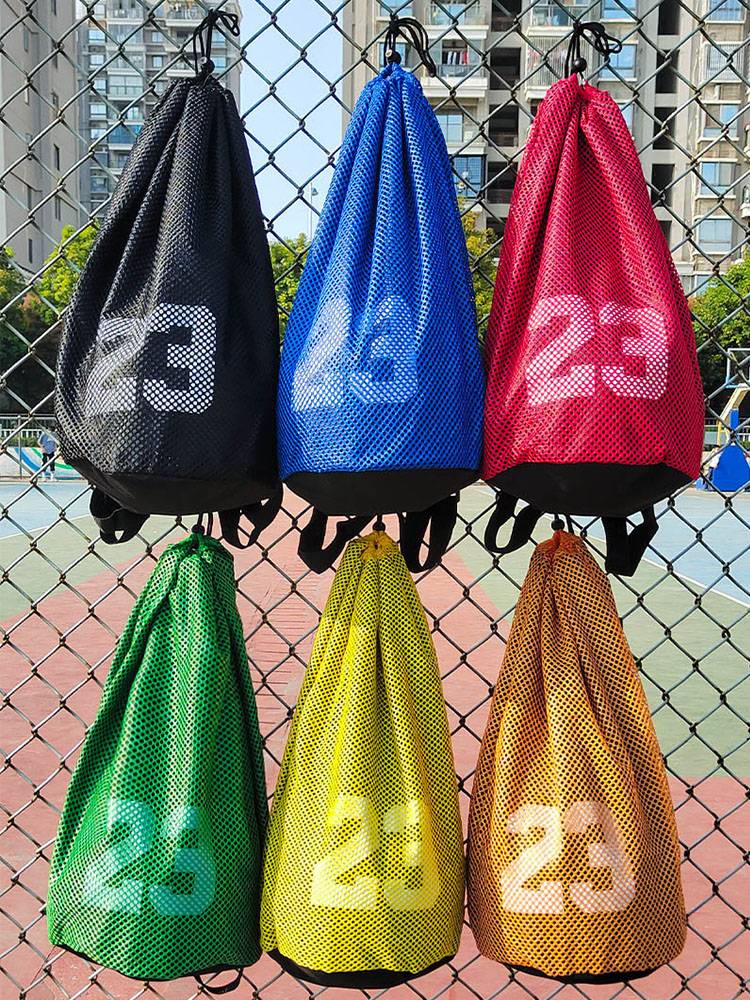 Basketball shoulder bag large -capacity sports backpack football training ball bag men's portable basketball bag beam storage bag