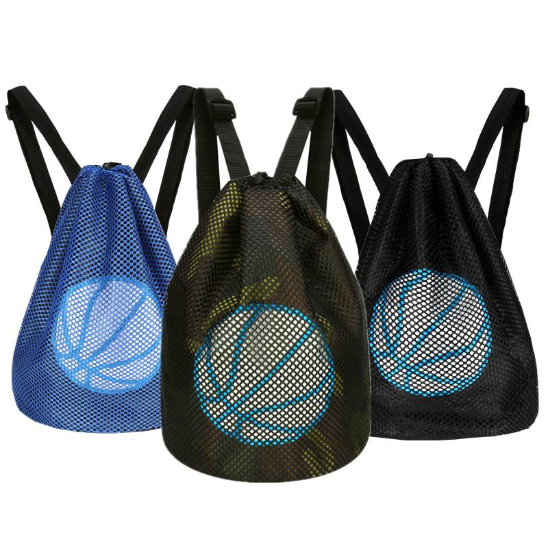 Back basketball bag basketball bag training bag multi -function backpack children's football storage network bag badminton bag