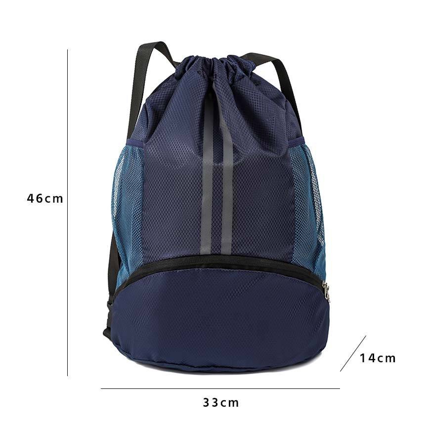 Decannon's new big basketball bag, dry and wet, swam bag, shoe bag bag, sports backpack
