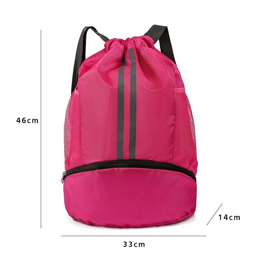 Decannon's new big basketball bag, dry and wet, swam bag, shoe bag bag, sports backpack