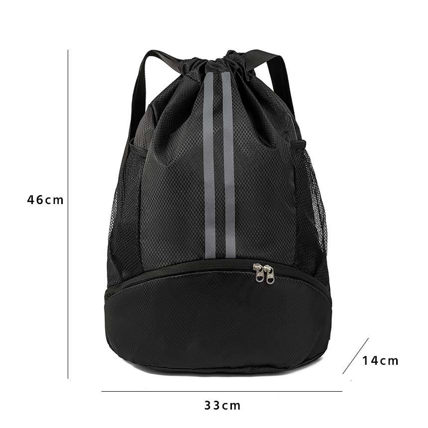 Decannon's new big basketball bag, dry and wet, swam bag, shoe bag bag, sports backpack