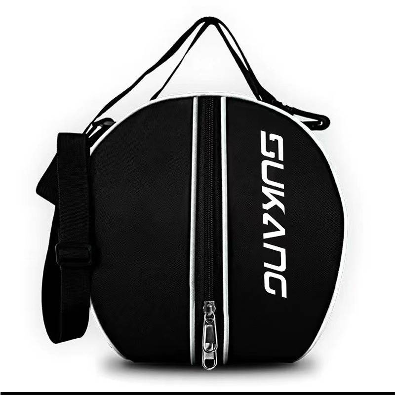 Double shoulder backpack black
