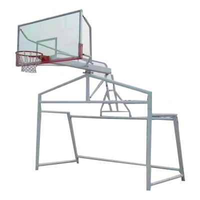 Basketball rack cage type football goal combination standard 5 people, 11 people, football goal foot blue integrated two -in -one basketball rack