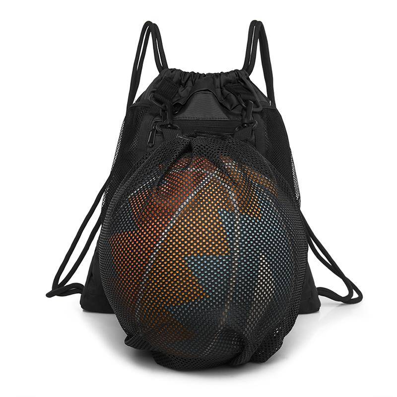 Basketball bag men's training bag backbars basketball storage bag drawing stump sports large -capacity travel students lightweight