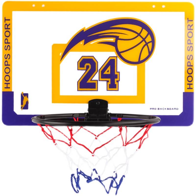 Acrylic Folding Basketball Frame Hanging Wall -style Children's Basketball Basketball Hanging Wall -style Home Room indoor punching