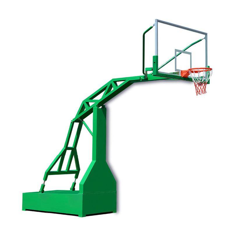 The new basketball rack can move outdoor adults with adolescent training standards for imitation hydraulic uniform outdoor manufacturers