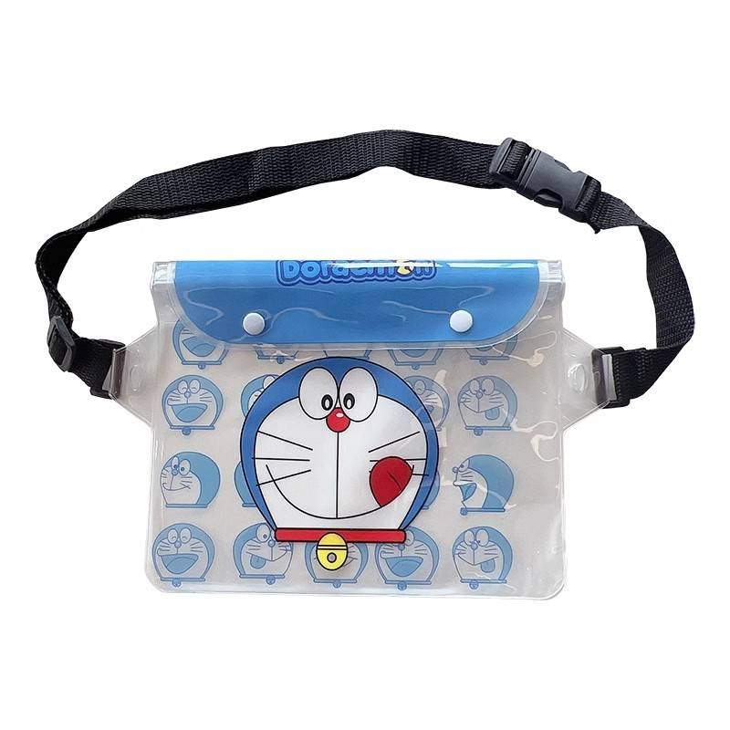 Large mobile phone waterproof bag waist bag cartoon waterproof bag drifting full sealed waterproof bag men and girls universal