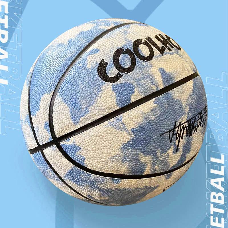 Jordan United Name No. 5 No. 6 Basketball Girls Pink Bai Junior Middle School Children No. 6 Elementary 6th Student wear -resistant blue ball men