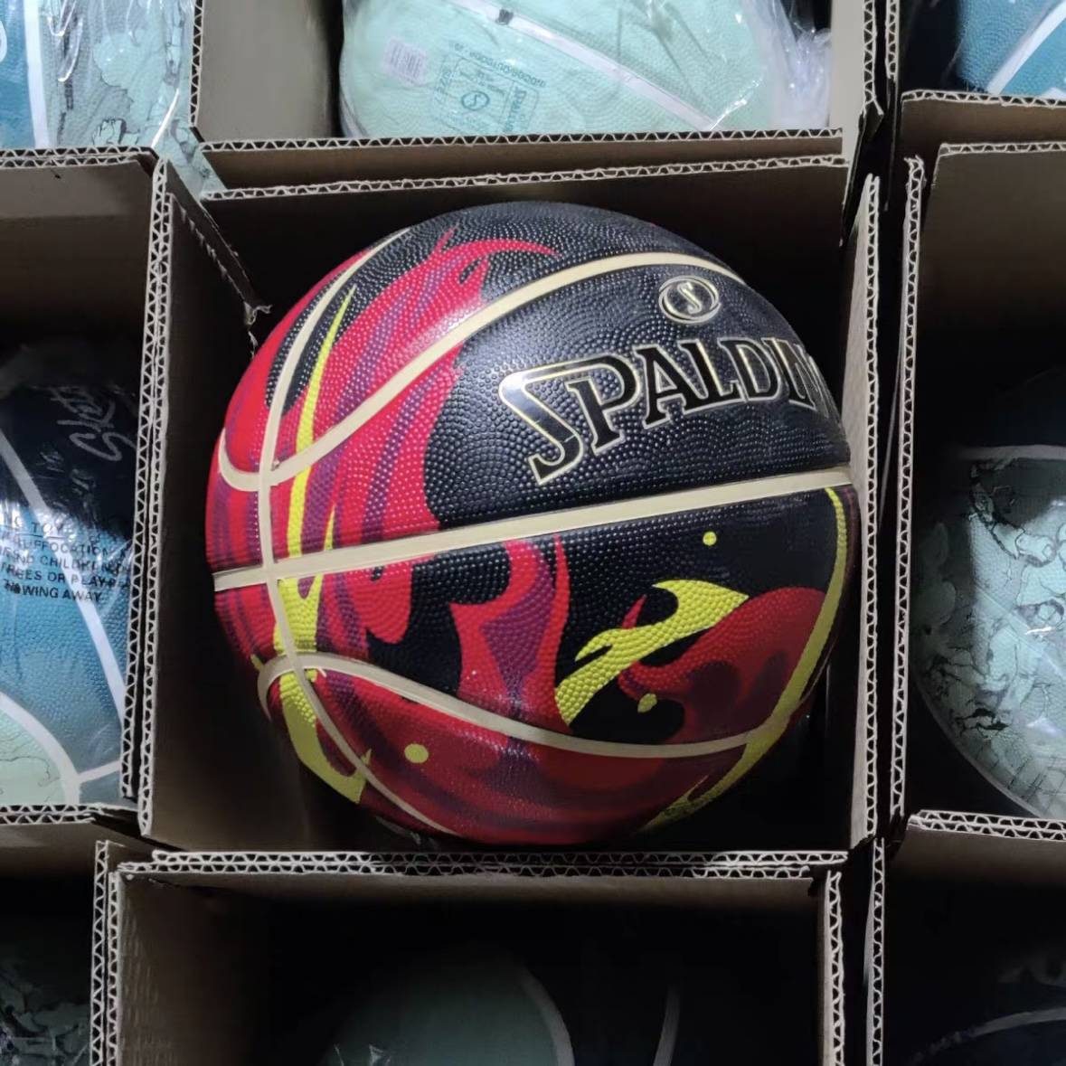 Special offer Clearance brand basketball rubber basketball Child No. 5 Adult No. 7 wear -resistant indoor and outdoor veteran benefits