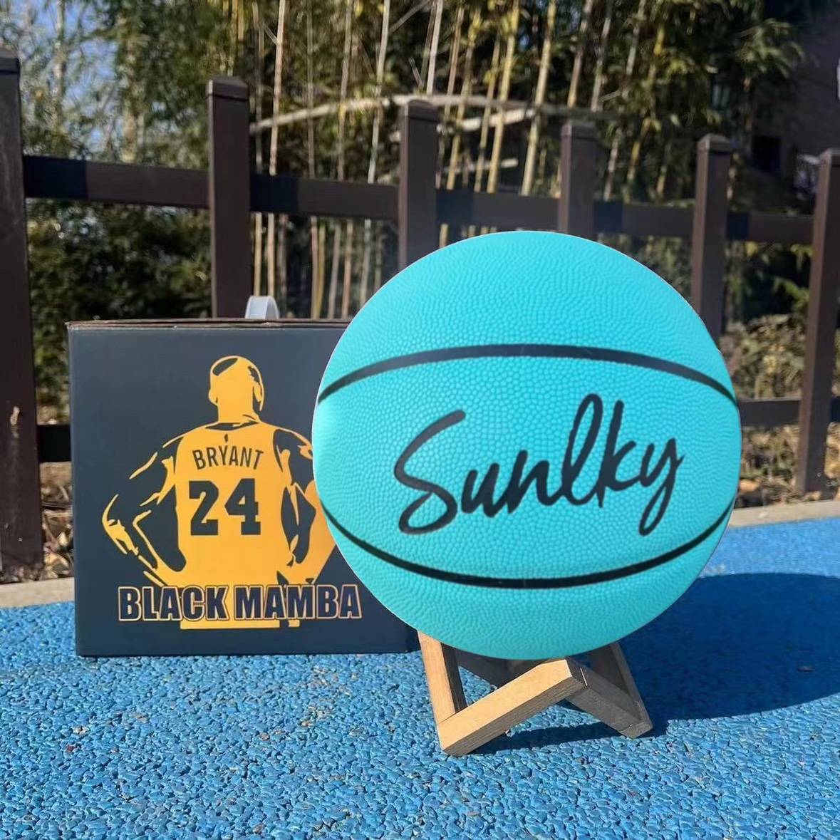 Genuine No. 7 Basketball Birthday Gift Girls No. 6 game wear -resistant soft leather juvenile training No. 5 training high school entrance examination