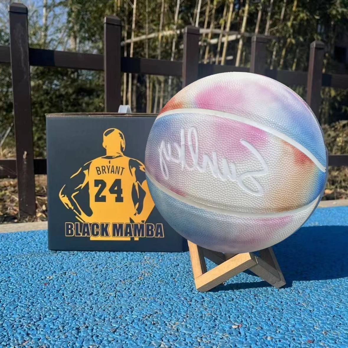 Genuine No. 7 Basketball Birthday Gift Girls No. 6 game wear -resistant soft leather juvenile training No. 5 training high school entrance examination