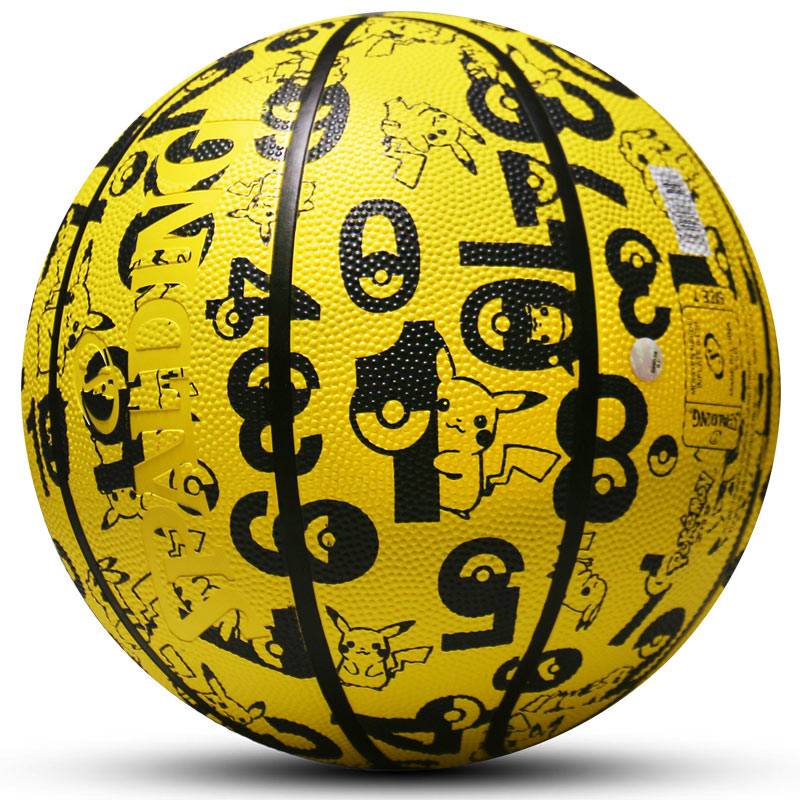 Stabotin joint Pokémon Pikachu No. 7 adult student outdoor-specific wear-resistant basketball 84-578y