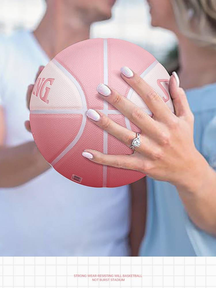 Sibbertine Basketball Girls Special Sakura Pink No. 7 Professional Competition Outdoor Student Boys Day Gifts Genuine