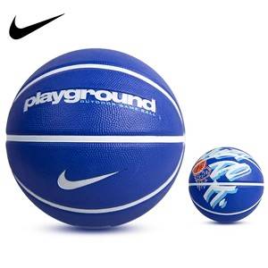 Nike Nike Basketball Genuine No. 5 No. 6 Boys and Children's Children's Outdoor Cement Fitting Training Competition Blue Ball