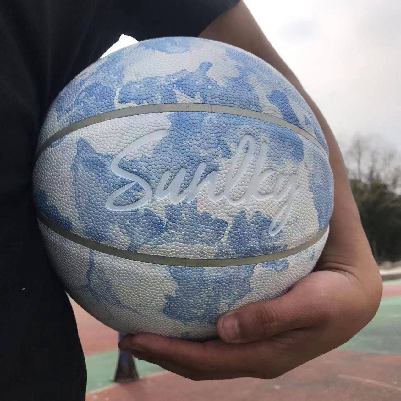 Regular No. 6-7 Basketball indoor and outdoor abrasion-resistant anti-slip soft leather hand-sensitive youth competition training for middle school entrance examination