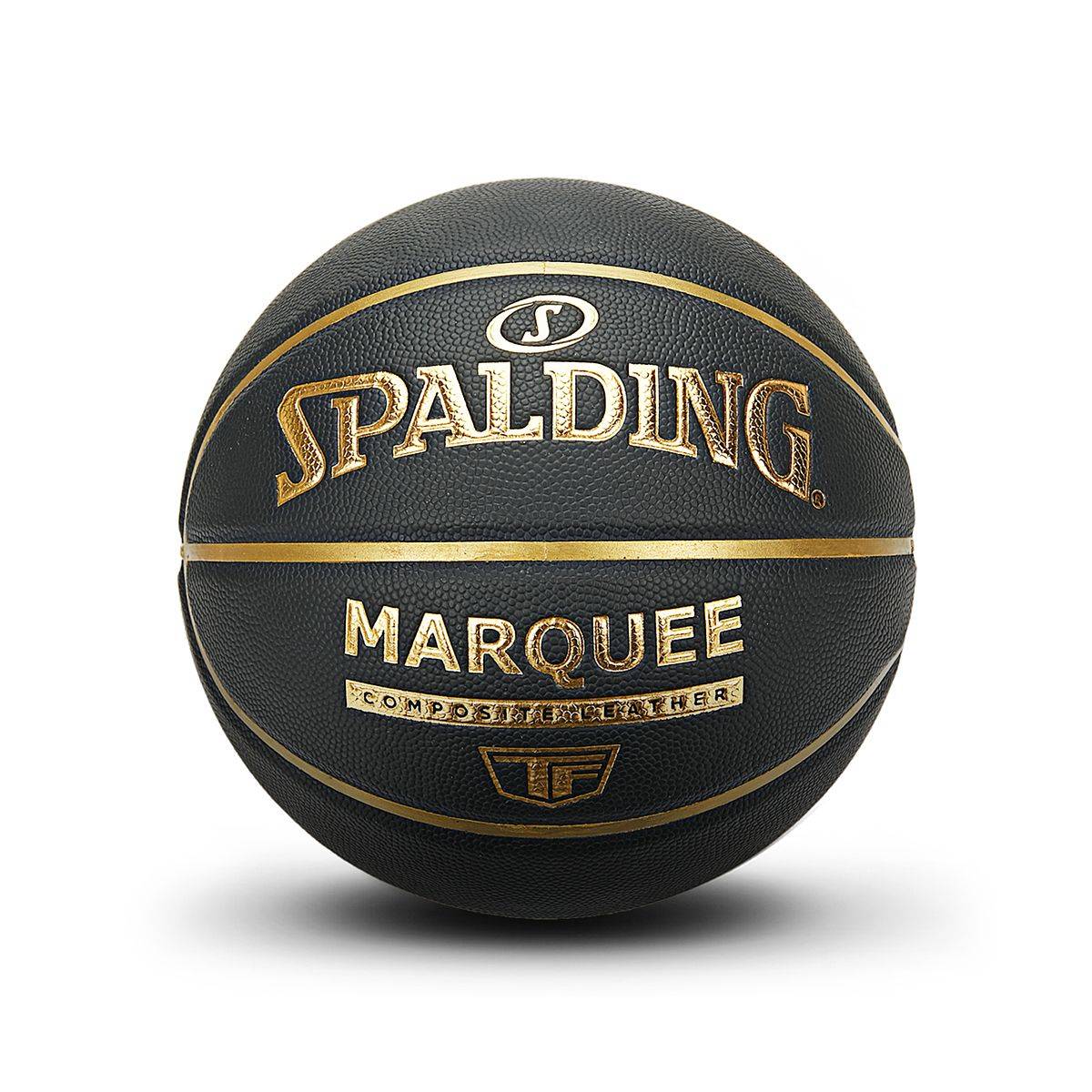 Official flagship store SpalDing official authentic black gold PU standard No. 7 basketball indoor and outdoor universal