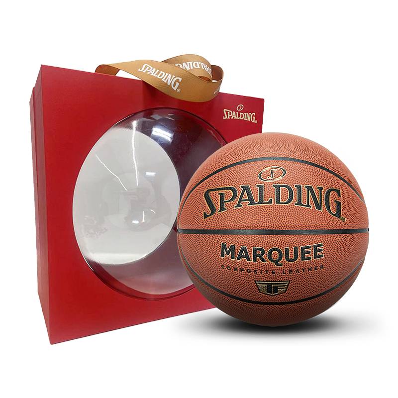 Official flagship store SpalDing official authentic black gold PU standard No. 7 basketball indoor and outdoor universal