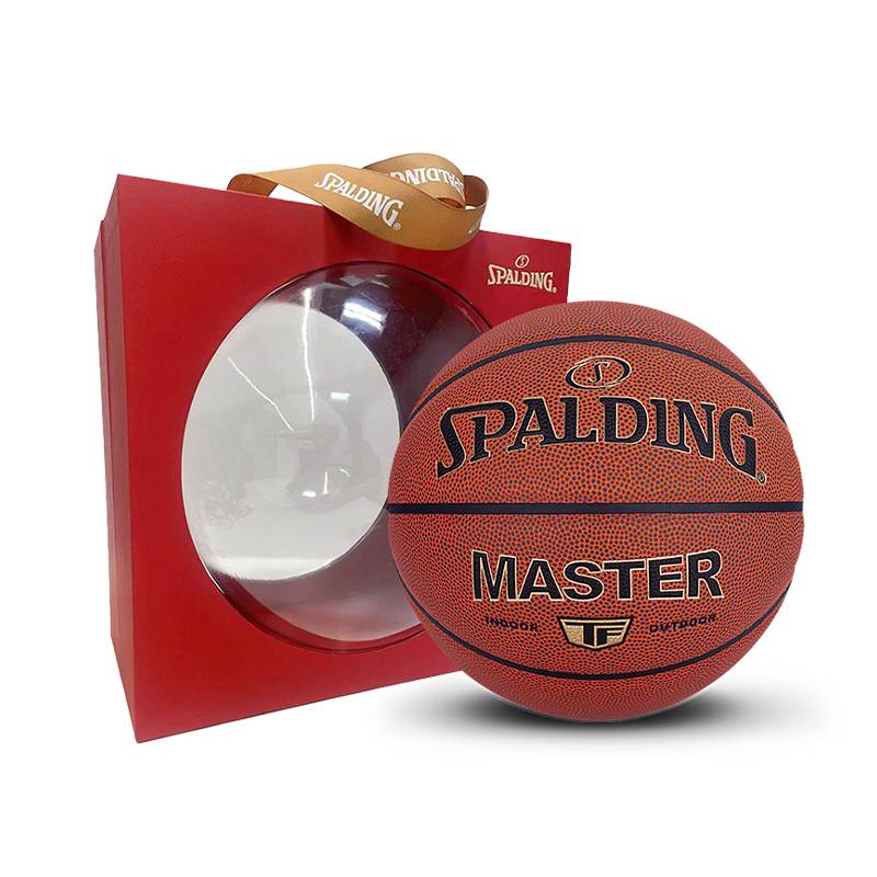Official flagship store SpalDing official authentic black gold PU standard No. 7 basketball indoor and outdoor universal