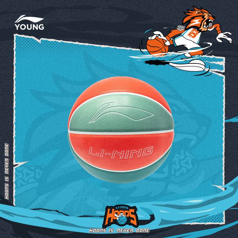 Li Ning Basketball Boy 2024 New Basketball Series Basketball