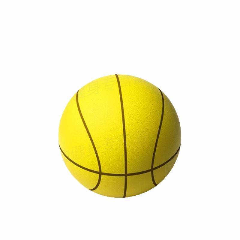Silent silent basketball No. 7 indoor ball frame children's training large sponge shooting ball No. 7 training ball A01