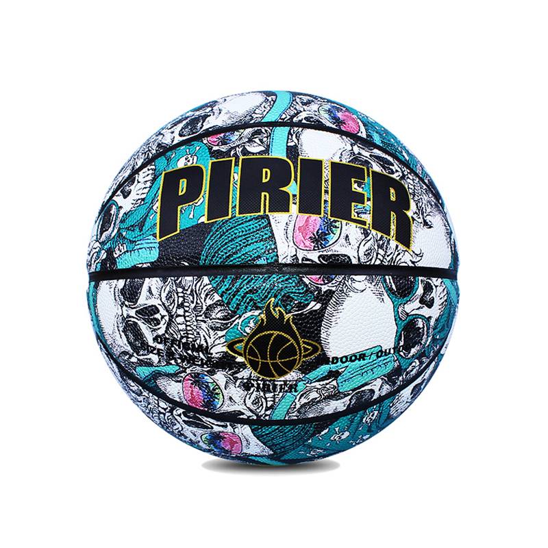Pirier genuine Starry Sky Personality No. 7 Basketball, wear -resistant, anti -slip, dirty, soft leather hand 5 blue ball